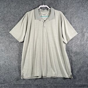BCG Mens Striped Golf Polo Size 3XL